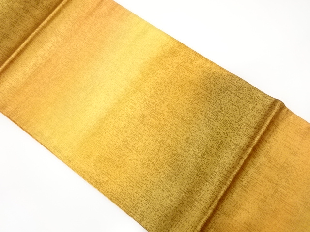 小格子模様織り出し　全通袋帯